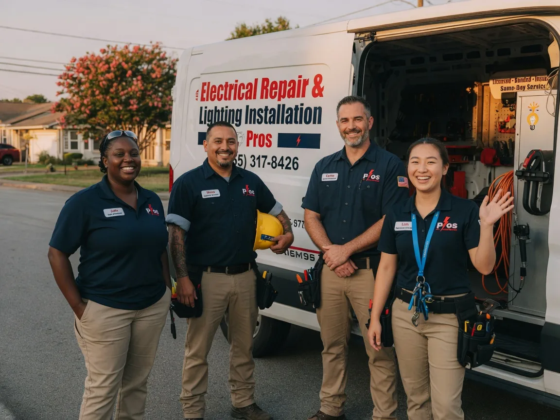 Licensed Electrician company in Leroy, TX
